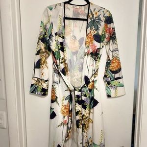 Tropical Oasis Duster Size Small